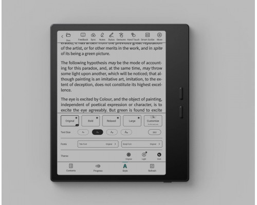 Ebook Onyx Boox Go 7  E-ink Carta 1300 64GB Wi-Fi Black
