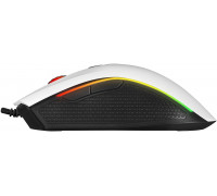 Rampage SMX-R44V2 gamingowa 12800 DPI RGB LED 1K Hz HUANO Makro biała