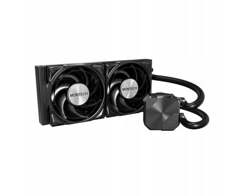 Montech Hyper Flow Silent 240 Black zestaw AIO