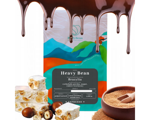 BeMyBean - kawa ziarnista Heavy Bean Brazylia Pulped Natural Espresso 250 g
