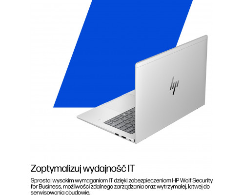 HP EliteBook 6 G1i 16 - Ultra 7-255U, 16GB, 512GB SSD, 16 WUXGA 300-nit AG, 5MP IR cam, WWAN-ready, Smartcard, FPR, US backlit keyboard, 56Wh, Win 11 Pro, 1 years