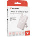 Verbatim Power Bank mit Standfuß mag.wireless 10000mA pink  32267