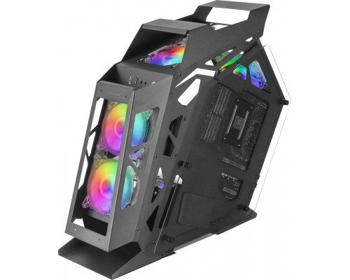 Mars Gaming MC61 Computer case M-ATX / 4x FAN / ARGB Chroma