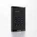 iStorage diskAshur PRO3 HDD zewnętrzny dysk twarde 4 TB USB Type-C 3.2 Gen 1 (3.1 Gen 1) Black