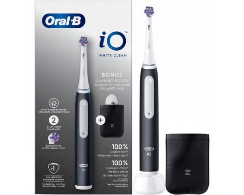 Oral-B iO White Clean Czarno-White