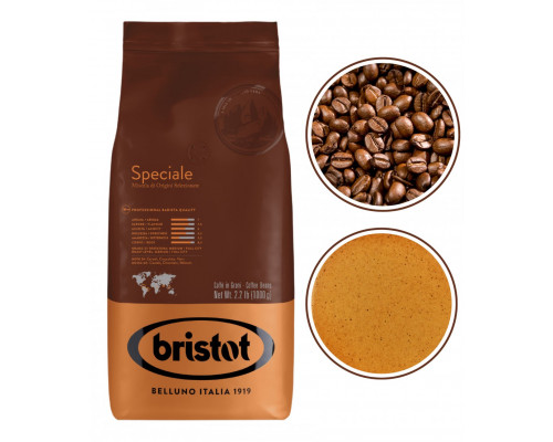 Bristot Speciale kawa ziarnista czarna intensywna 1kg