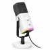 dynamiczny studyjny Fifine AM8W AMPLIGAME USB/XLR RGB biały PnP