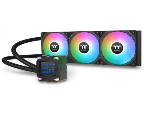 Thermaltake LA360-S ARGB Płyta główna Zestaw do chłodzenia płynami 12 cm Czarny 1 szt.