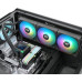 Thermaltake LA360-S ARGB Płyta główna Zestaw do chłodzenia płynami 12 cm Czarny 1 szt.