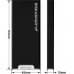 iStorage diskAshur M2 PIN 500 GB USB Type-A / USB Type-C 3.2 Gen 1 (3.1 Gen 1) Black