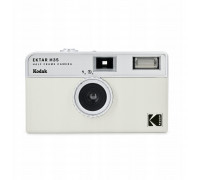 Kodak Ektar Aparat Analogowy Na Film Klisze 35mm / 2 Zdjęcia Na Klatkę / H35 / Biało-grey