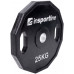 inSPORTline Rubberized load olympic Ruberton 25 kg black (15901)