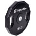 inSPORTline Rubberized load Ruberton 15 kg black (15892)