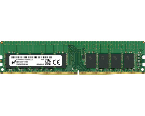Micron - DDR4 - Modul - 8 GB - DIMM 288-PIN - 3200 MHz / PC4-25600 - CL22 - 1.2 V - ungepuffert - ECC