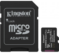 Kingston Technology Canvas Select Plus Gen3 1 TB MicroSDXC UHS-I Klasa 10