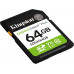 SD  Kingston Canvas Select Plus SDXC 64 GB Class 10 UHS-I/U1 V10 (SDS3/64GB)