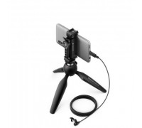 Sennheiser XS LAV USB-C MOBILE KIT - lavalier ze złączem USB-C, ze statywem i uchwytem Manfrotto do smartphona