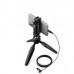 Sennheiser XS LAV USB-C MOBILE KIT - lavalier ze złączem USB-C, ze statywem i uchwytem Manfrotto do smartphona