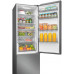 Midea Refrigerator | MDRB600MME46 | Energy efficiency class E | Free standing | Combi | Height 201 cm | No Frost system | Fridge net capacity 313 L | Freezer net capacity 130 L | Display | 35 dB | Stainless steel