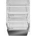 Midea Refrigerator | MDRB600MME46 | Energy efficiency class E | Free standing | Combi | Height 201 cm | No Frost system | Fridge net capacity 313 L | Freezer net capacity 130 L | Display | 35 dB | Stainless steel