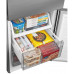 Midea Refrigerator | MDRB600MME46 | Energy efficiency class E | Free standing | Combi | Height 201 cm | No Frost system | Fridge net capacity 313 L | Freezer net capacity 130 L | Display | 35 dB | Stainless steel
