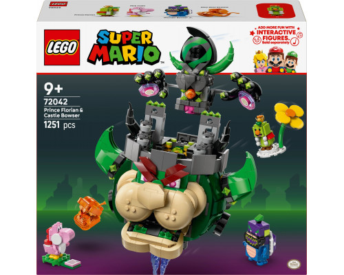 Super Mario Prince Florian i Castle Bowser (72042)