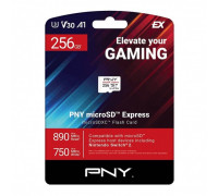 pny SD  pamięci microSD Express 256GB P-SDU256P31880EXP-GE