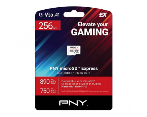 pny SD  pamięci microSD Express 256GB P-SDU256P31880EXP-GE