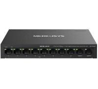 MERCUSYS switch MS110CMP (10x100Mb/s,8xPoE+,115W,fanless)