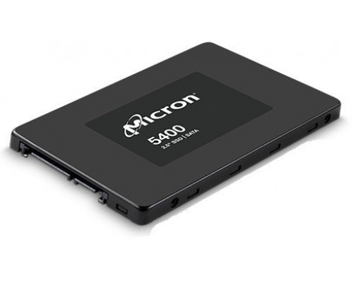 Micron 5400 PRO - SSD - verschlusselt - 960 GB - intern - 2.5" (6.4 cm) - SATA 6Gb/s - 256-Bit-AES - Self-Encrypting Drive (SED), TCG Opal Encryption 2.0