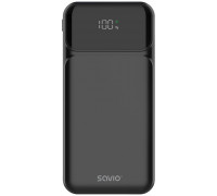 SAVIO BA-08 POWERBANK 10000 mAh, black