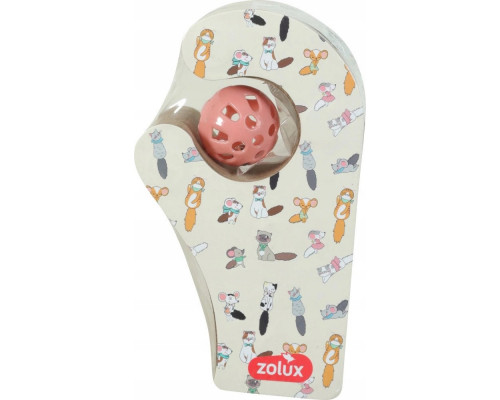 ZOLUX cat składana CHATOUILLE łapka z piłką i kocimiętką