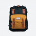 Backpack na laptopa Doughnut Macaroon - slate green/yellow