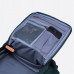 Backpack na laptopa Doughnut Macaroon - slate green/yellow