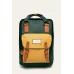 Backpack na laptopa Doughnut Macaroon - slate green/yellow