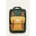 Backpack na laptopa Doughnut Macaroon - slate green/yellow