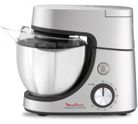 Moulinex QA519D robot kuchenny 1100 W 4,6 l Silver Wbudowane wagi