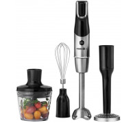 OBH Nordica InfinyForce Pro, Immersion blender, 1200 W, Black, Stainless steel