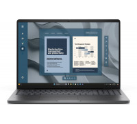 DELL Pro 16 PC16255 AMD Ryzen™ 5 PRO 230 Laptop 40,6 cm (16") Full HD+ 16 GB DDR5-SDRAM 1 TB SSD Wi-Fi 6E (802.11ax) Windows 11 Pro Czeski, Słowacki Czarny