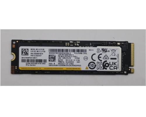 512GB M.2 2280 PCIe Gen4 NVMe