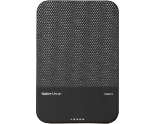 Native Union (Re)Classic Magnetic Power Bank Qi2 5000mAh -Black