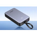 UGREEN PB505 20000mAh USB-A, USB-C 20W + wbudowany cable USB-C gray