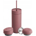 Fellow - Carter Move Mug 3 w 1 - Thermal mug + 3 nakrętki - Pudrowy pink 473 ml