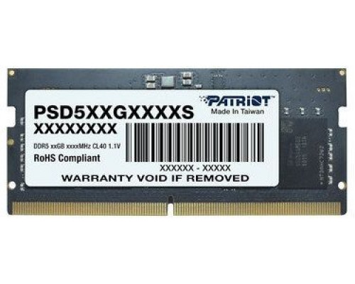 Patriot Memory Signature Line Premium Patriot moduł pamięci 34 GB 1 x 24 GB DDR5