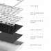 ALU81A Terra Nostra White, G3MS Moonstone Switch, RU