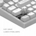 ALU81A Terra Nostra White, G3MS Moonstone Switch, RU