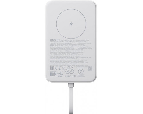 Xiaomi 33W Magnetic Power Bank 10000mAh,white (DE)