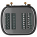 Witt Premium Wood four-slice toaster, black
