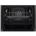 Electrolux 500 Series SurroundCook czarny piekarnik pirolityczny - wbudowany elektryczny piekarnik