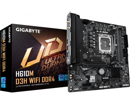 Intel H610 GIGABYTE H610M D3H WIFI DDR4